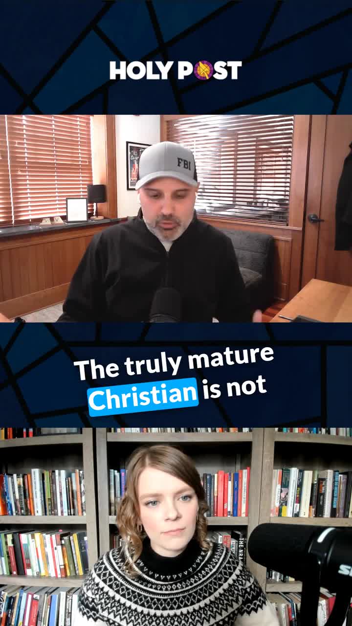 The mark of a mature Christian