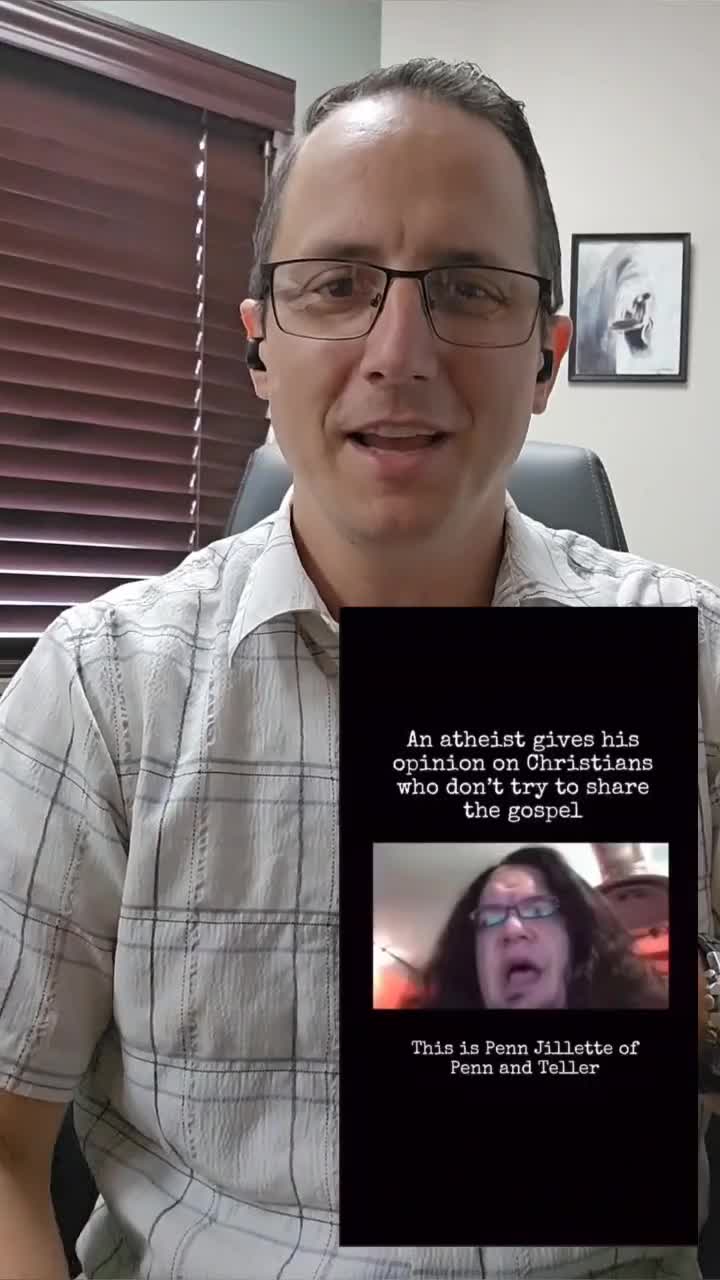 Famous Atheist says Christians should evangelize!